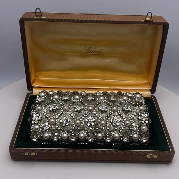 Circa 1960-69 Gucci Miniaudiere Jewel Bag - Picture 13 of 15